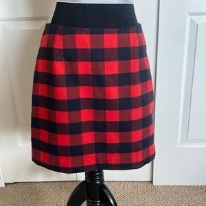 Buffalo Check Old Navy Mini Skirt